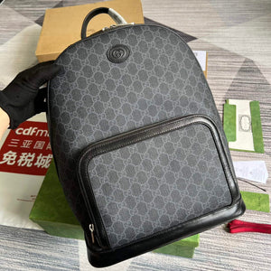 Black GG Supreme canvas