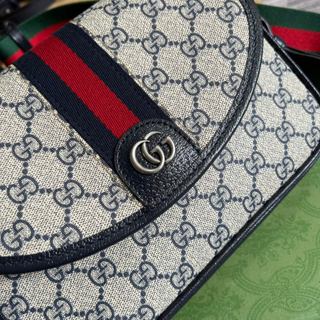 Gucci ‎722117 Ophidia mini GG shoulder bag Blue