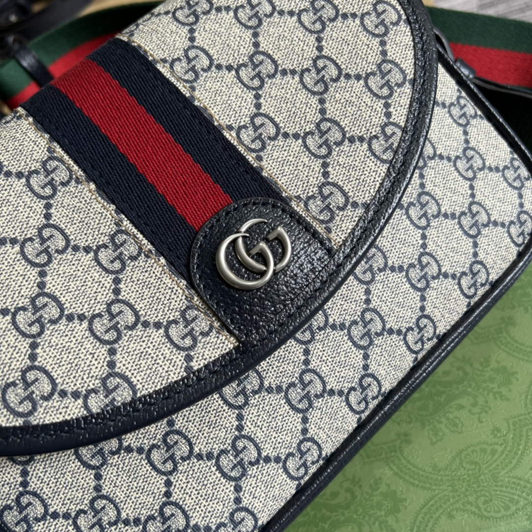Gucci ‎722117 Ophidia mini GG shoulder bag Blue