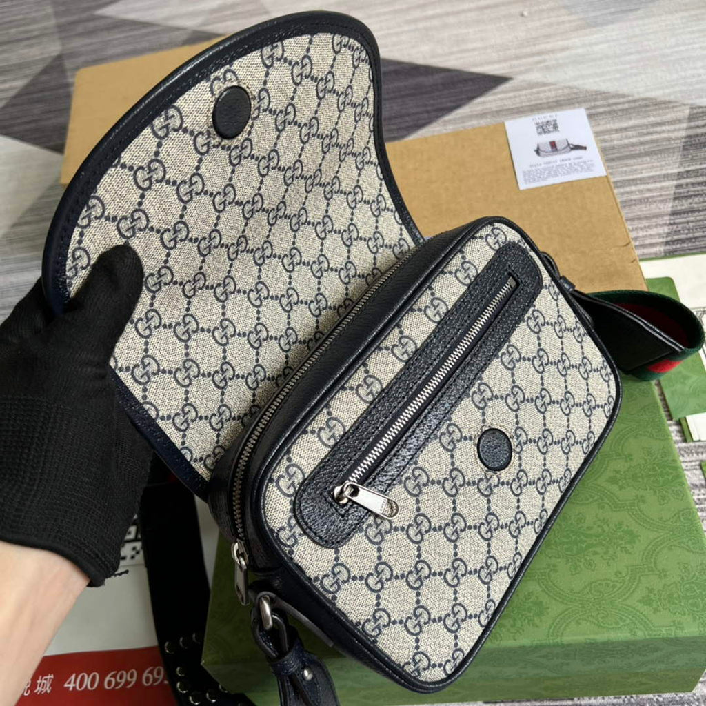 Gucci ‎722117 Ophidia mini GG shoulder bag Blue