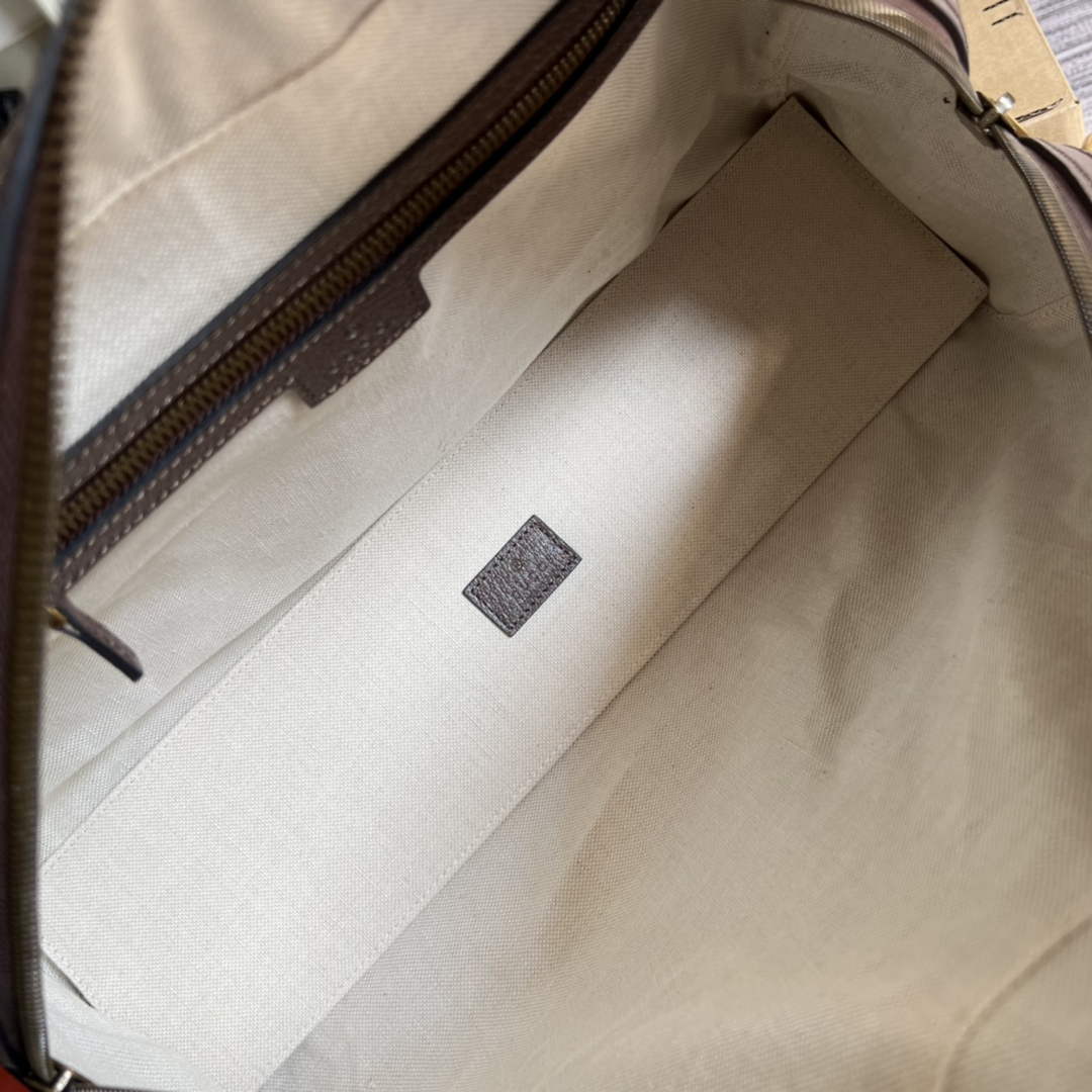 Gucci 723309 Savoy medium bowling bag Beige GG Supreme canvas