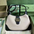Gucci 726274 Aphrodite medium shoulder bag white Black