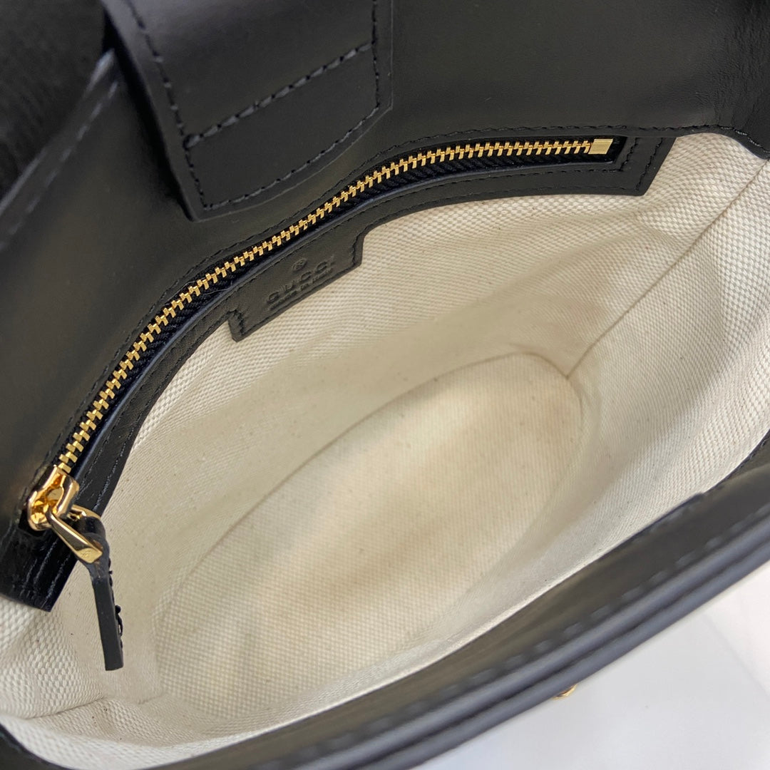 Gucci 73 mini bucket bag, 833665 in natural canvas