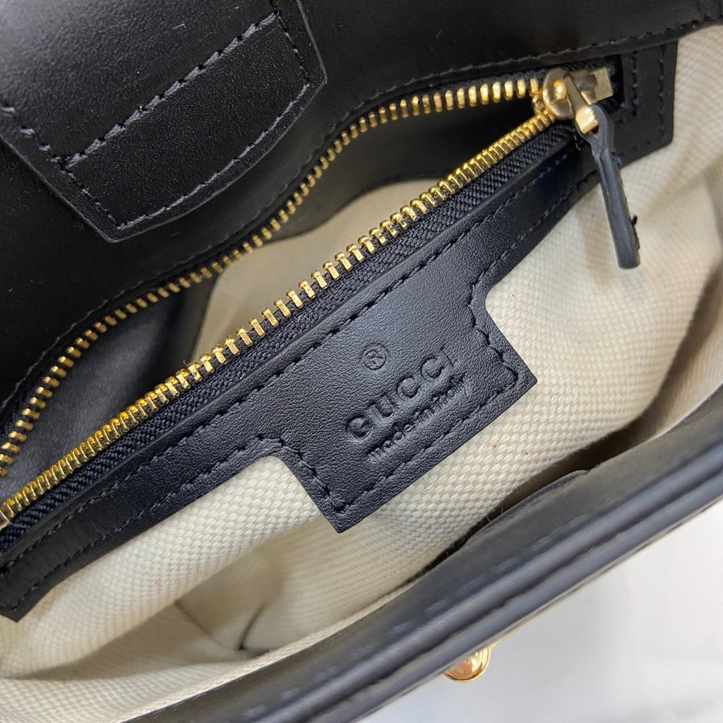 Gucci 73 mini bucket bag, 833665 in natural canvas