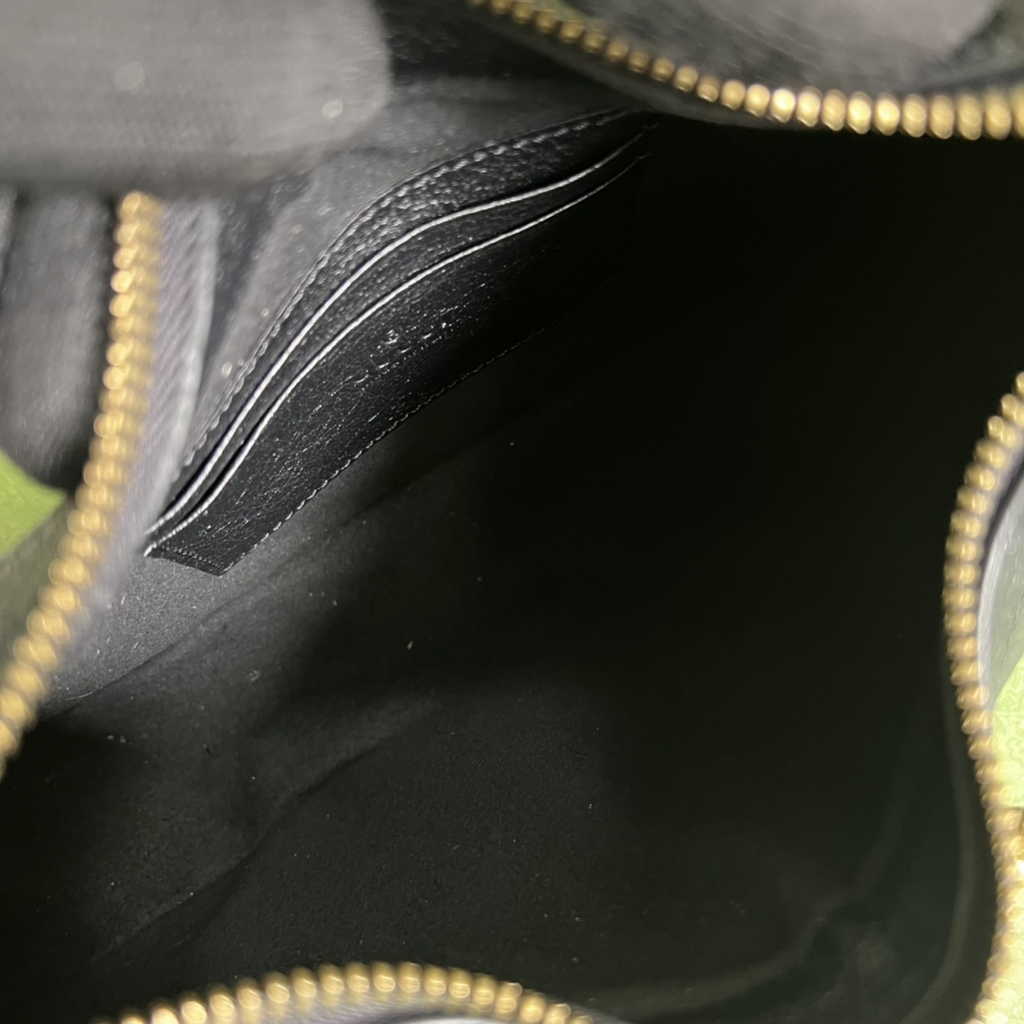 Gucci 731817 Aphrodite small shoulder bag in black leather