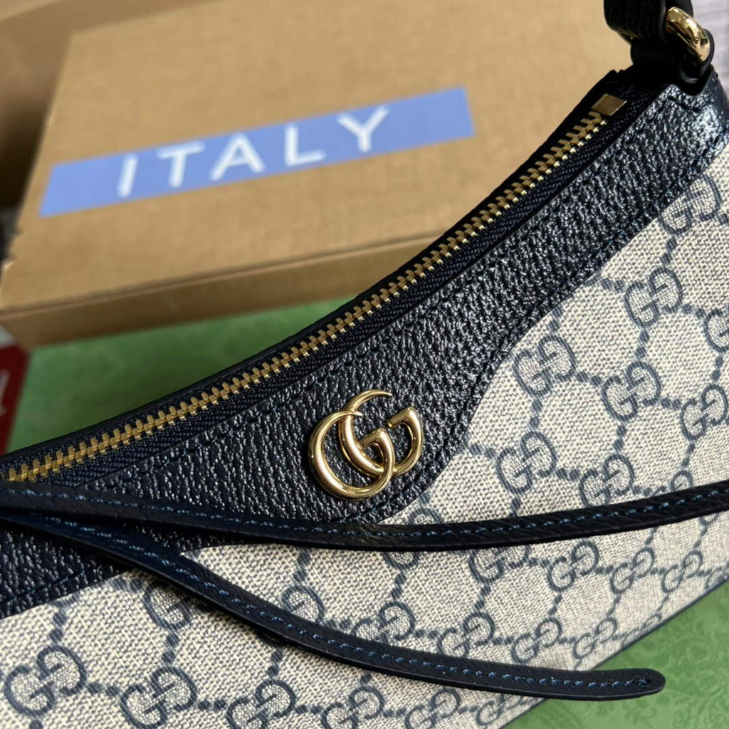 Gucci ‎735145 Ophidia small handbag Blue leather