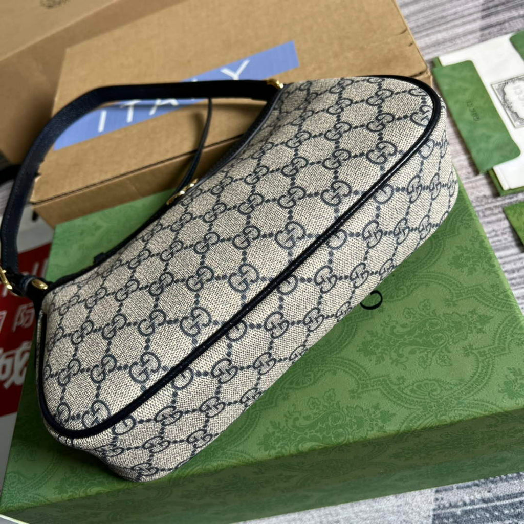 Gucci ‎735145 Ophidia small handbag Blue leather