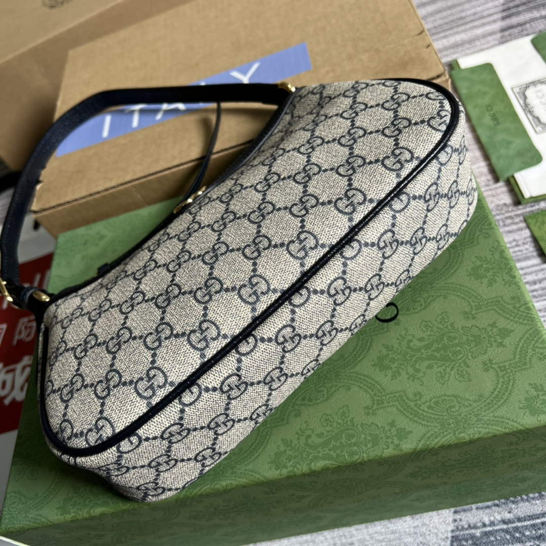 Gucci ‎735145 Ophidia small handbag Blue leather