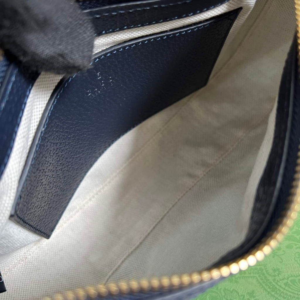 Gucci ‎735145 Ophidia small handbag Blue leather