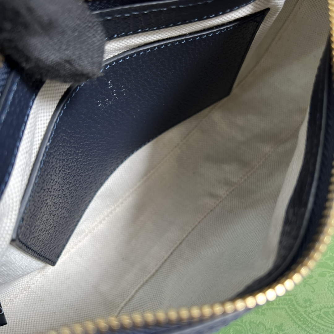 Gucci ‎735145 Ophidia small handbag Blue leather