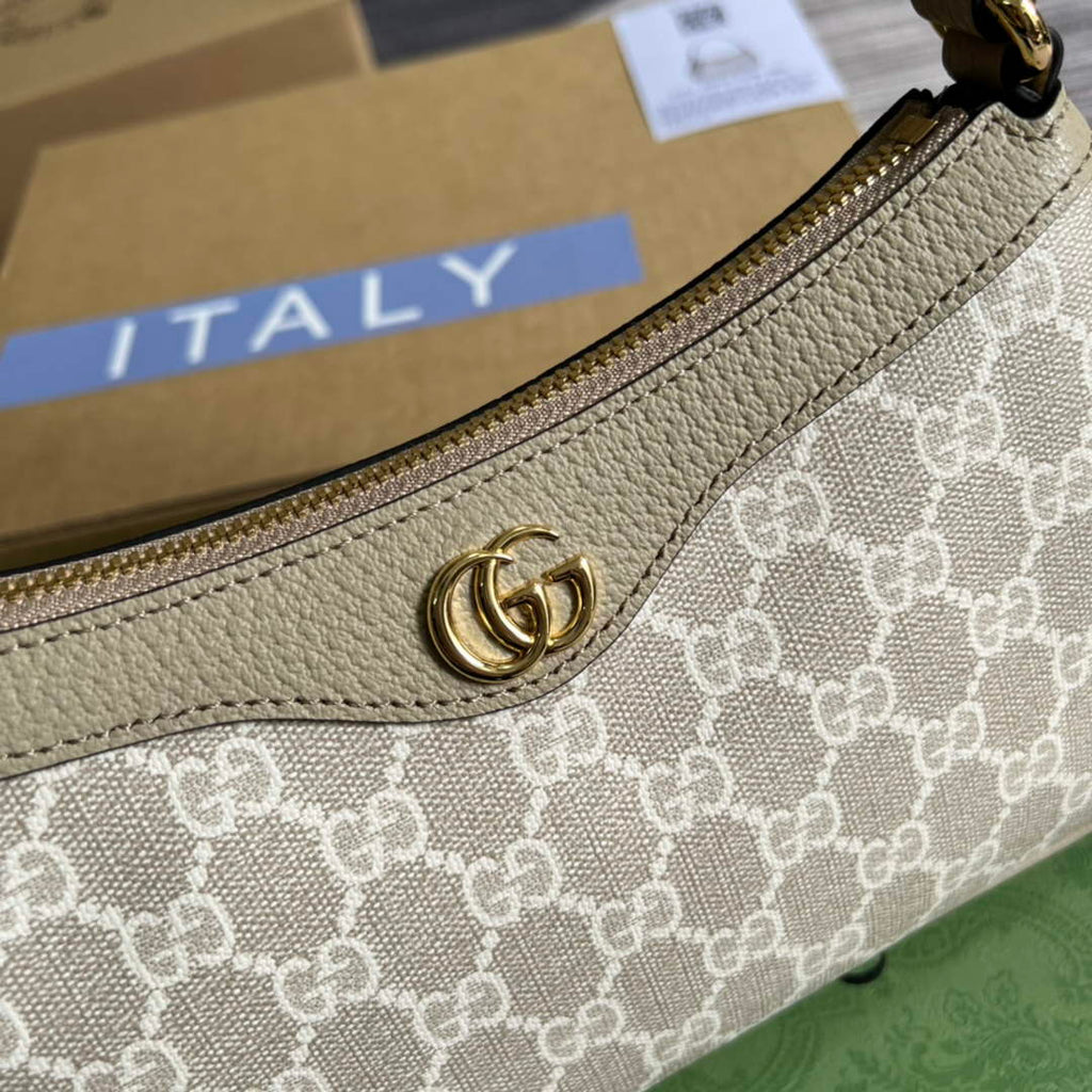 Gucci ‎735145 Ophidia small handbag Beige leather