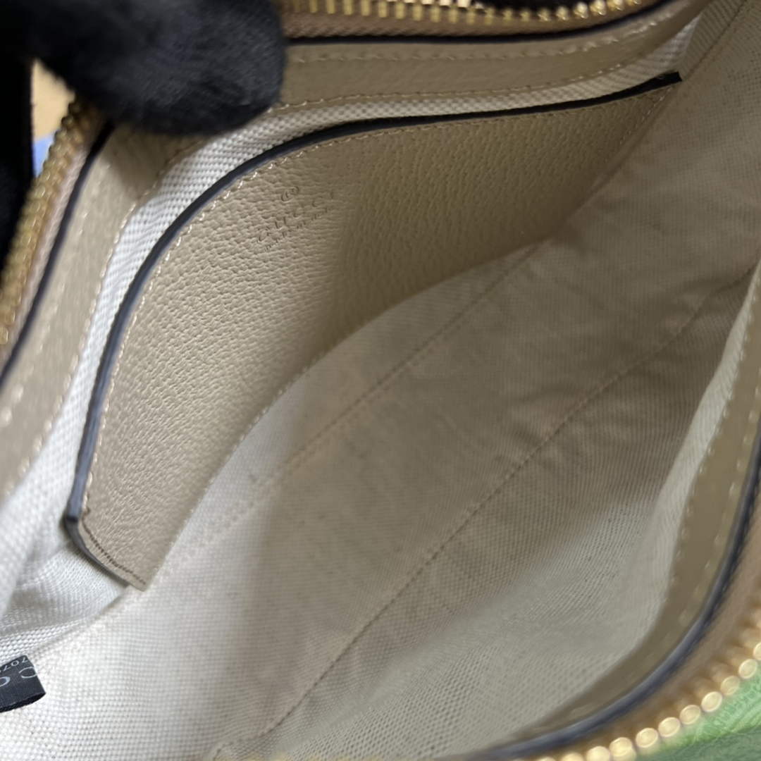 Gucci ‎735145 Ophidia small handbag Beige leather