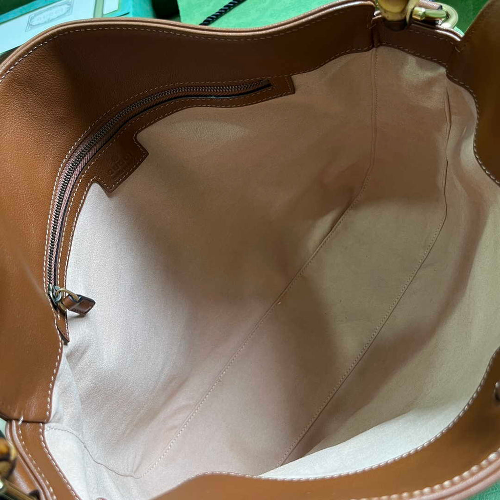 Gucci 746245 Diana large shoulder bag in Brown leather