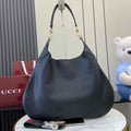 Gucci B large shoulder bag, 820169 in black leather