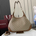 Gucci B medium shoulder bag, 834981 in beige GG