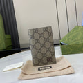 Gucci Brown interior GG long card case 768249