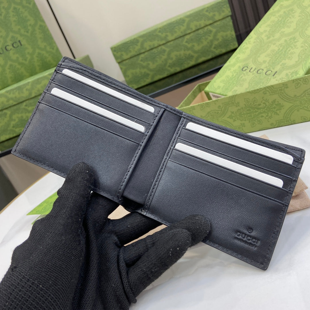 Gucci Bifold Wallet GG Supreme 451268 Tiger