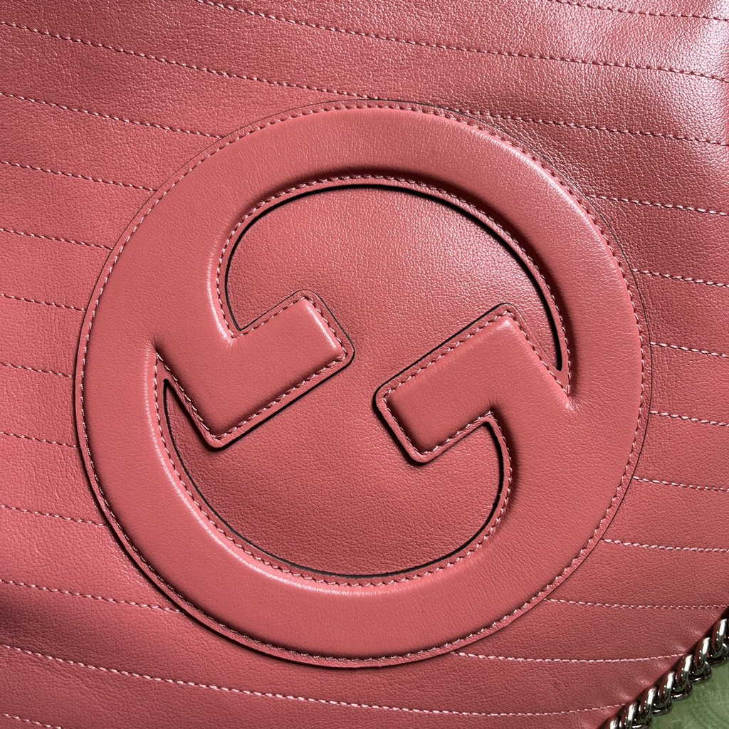 Gucci Blondie medium tote bag in Pink leather 751516