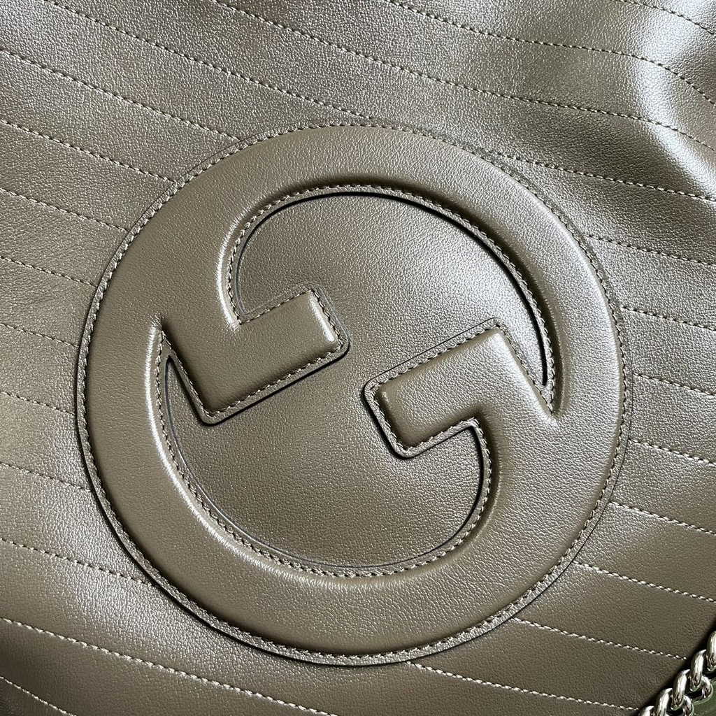 Gucci Blondie medium tote bag in Brown leather 751516