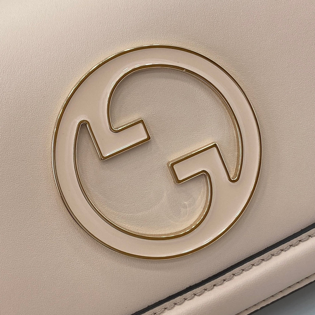 Gucci Blondie mini shoulder bag in light pink leather ‎815711