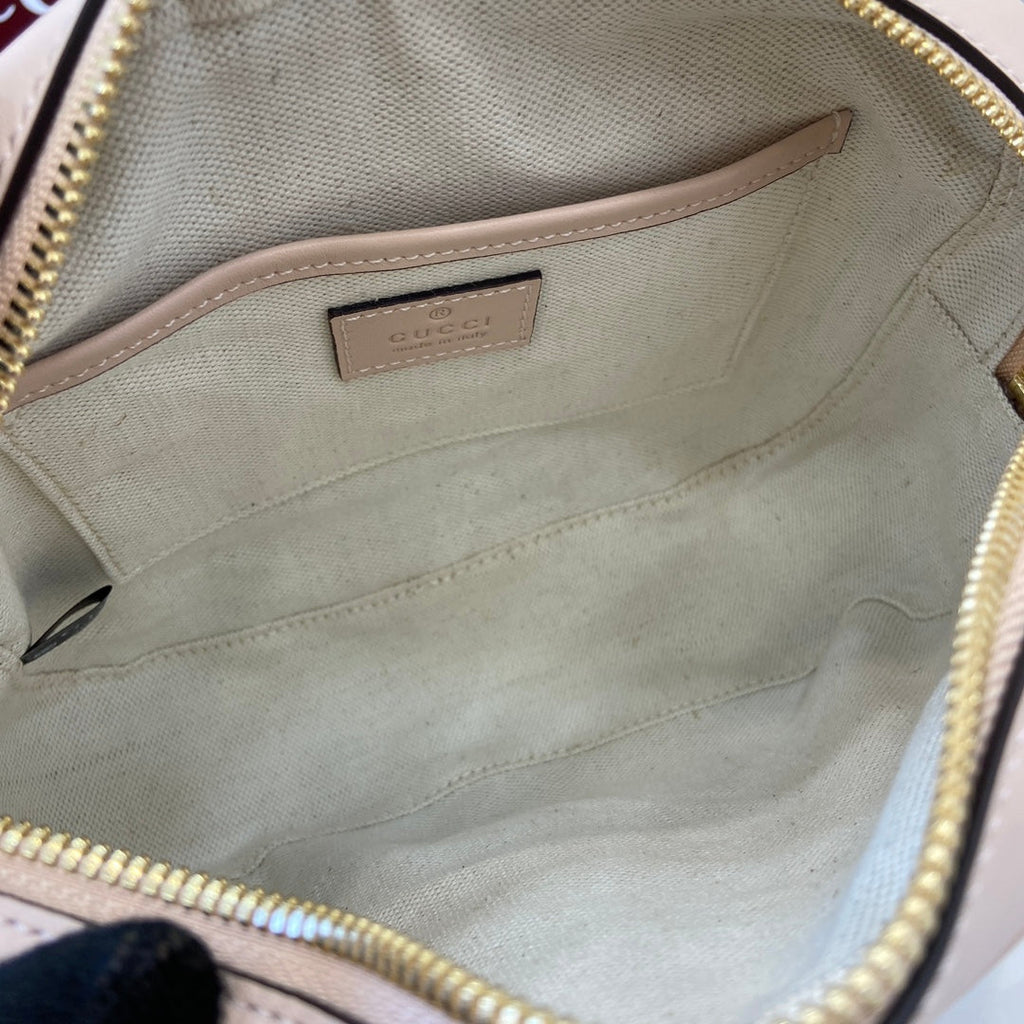 Gucci Blondie mini shoulder bag in light pink leather 820429
