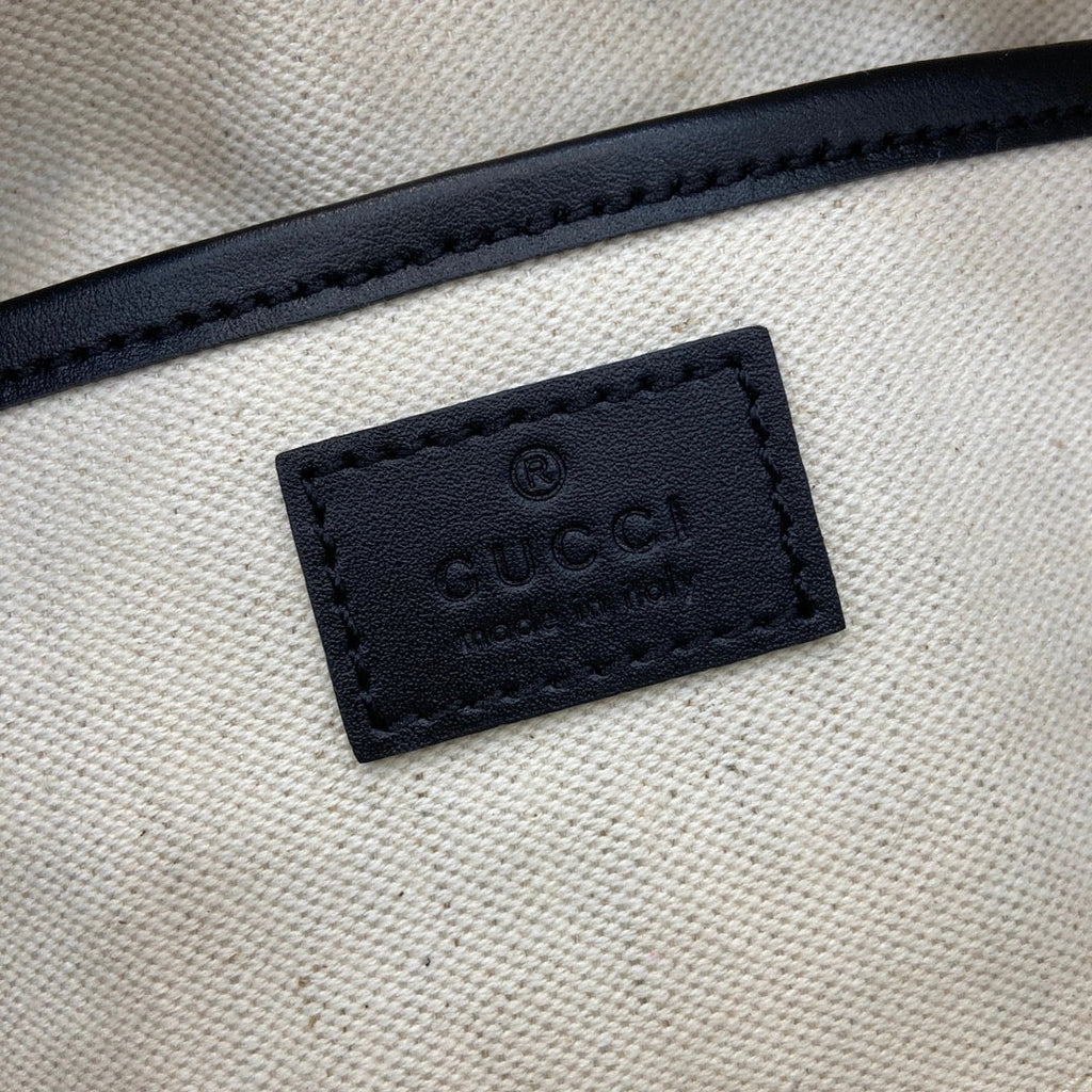 Gucci Blondie mini shoulder bag in black leather 820429