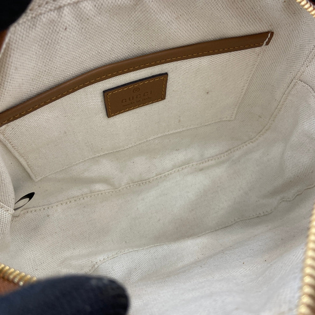 Gucci Blondie mini shoulder bag in brown leather 820429