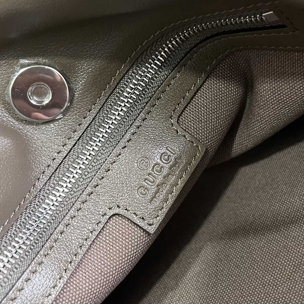 Gucci Blondie small tote bag in Brown lamé leather 751518