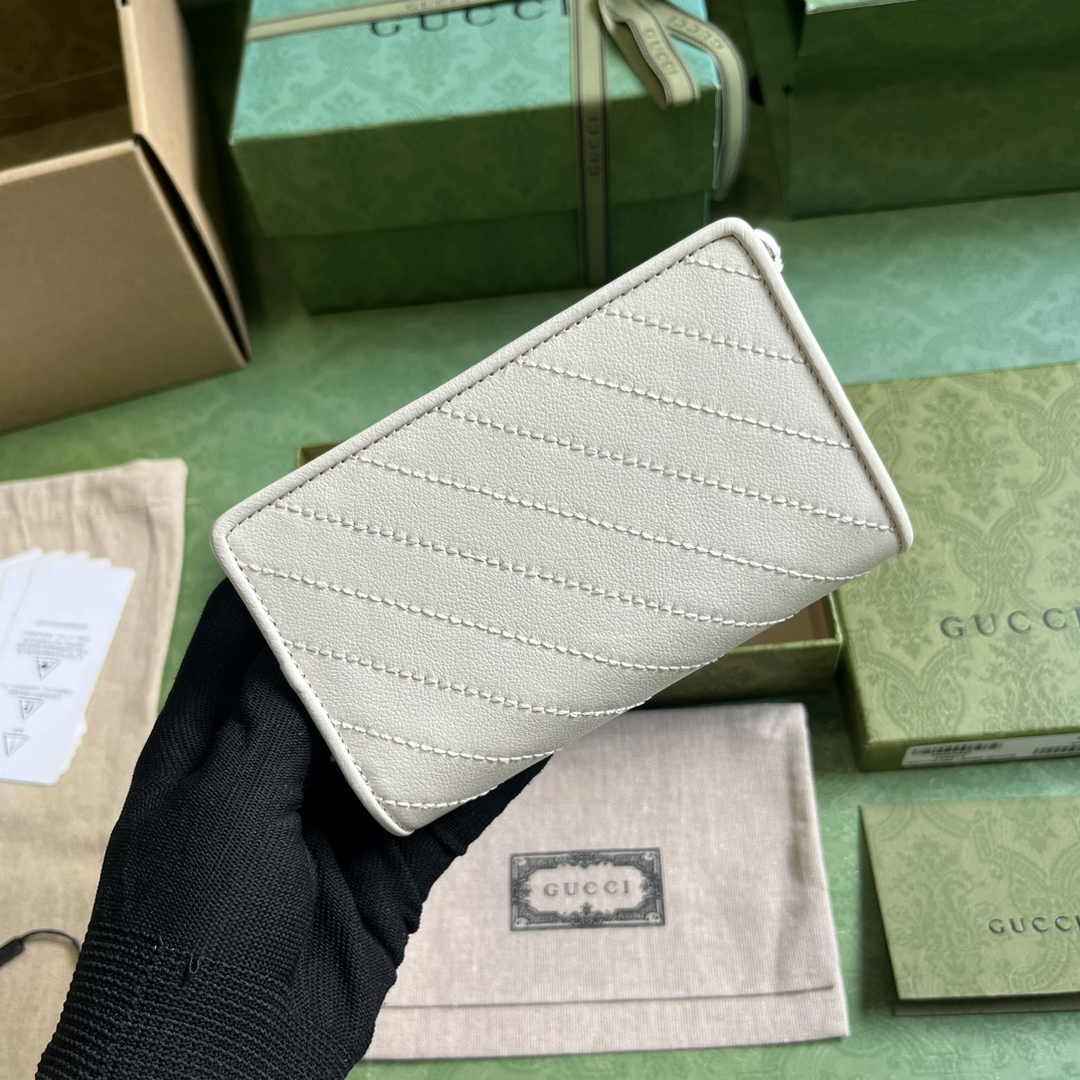 Gucci Blondie wallet 760336 in Beige leather