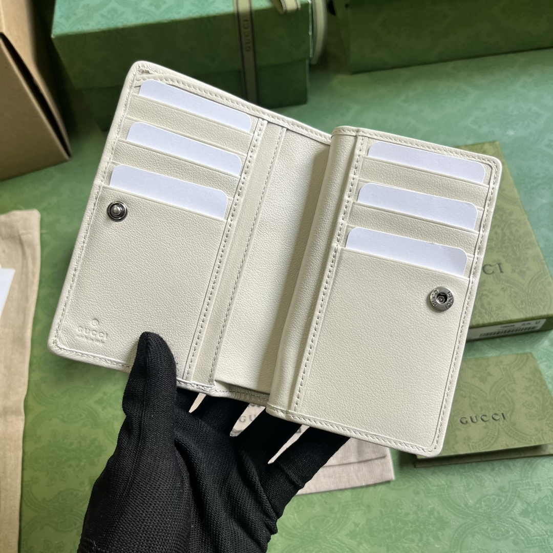 Gucci Blondie wallet 760336 in Beige leather