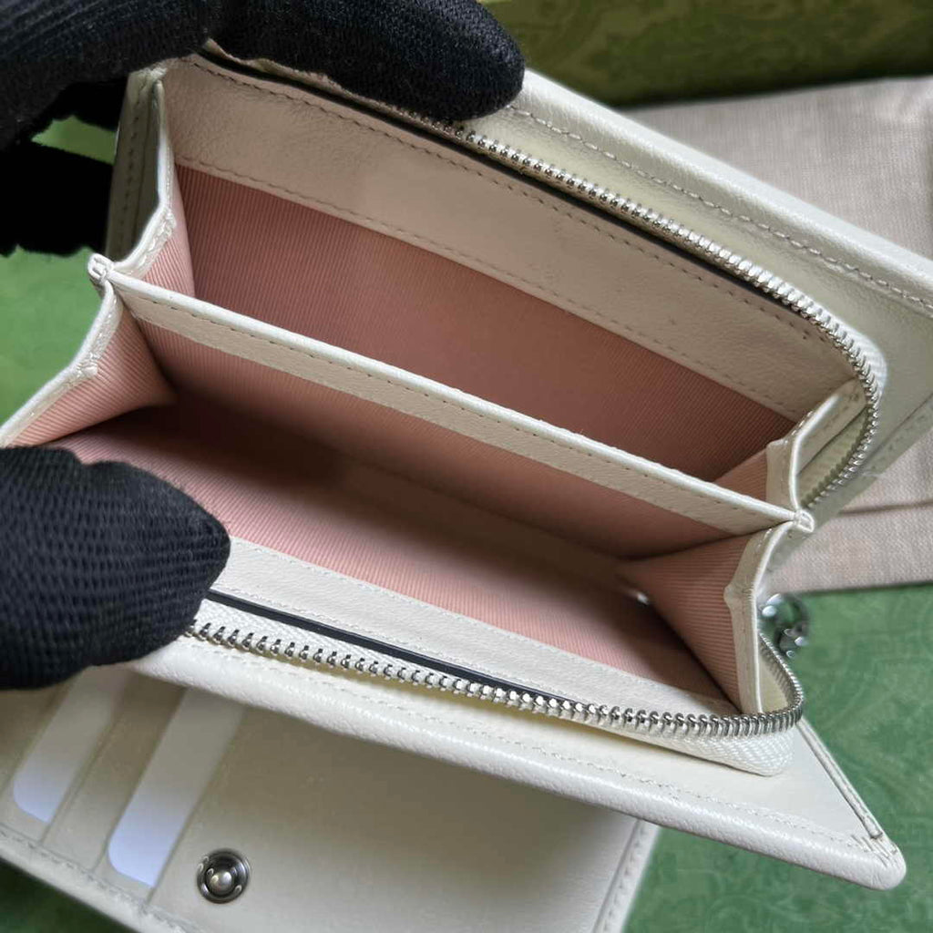 Gucci Blondie wallet 760336 in Beige leather