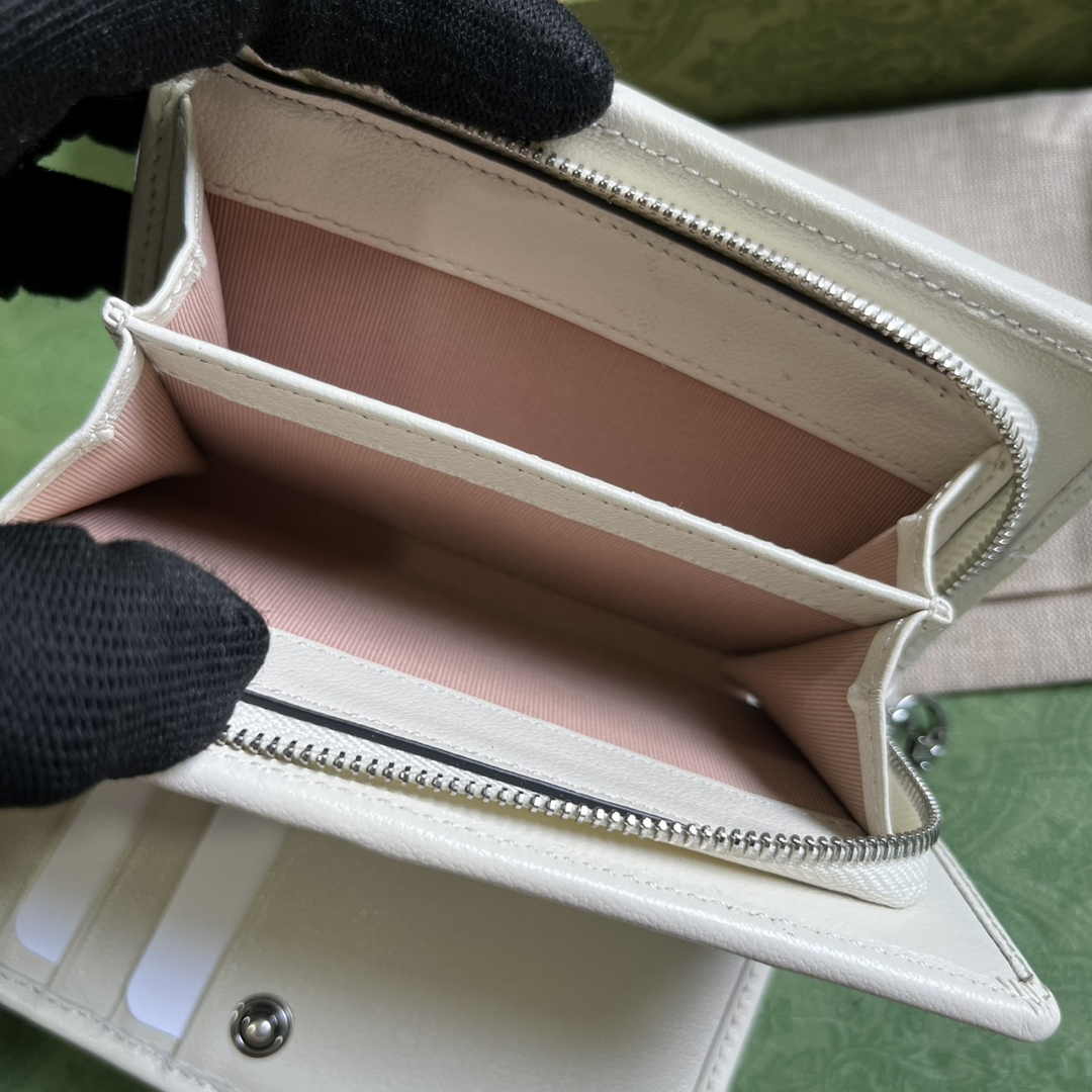 Gucci Blondie wallet 760336 in Beige leather