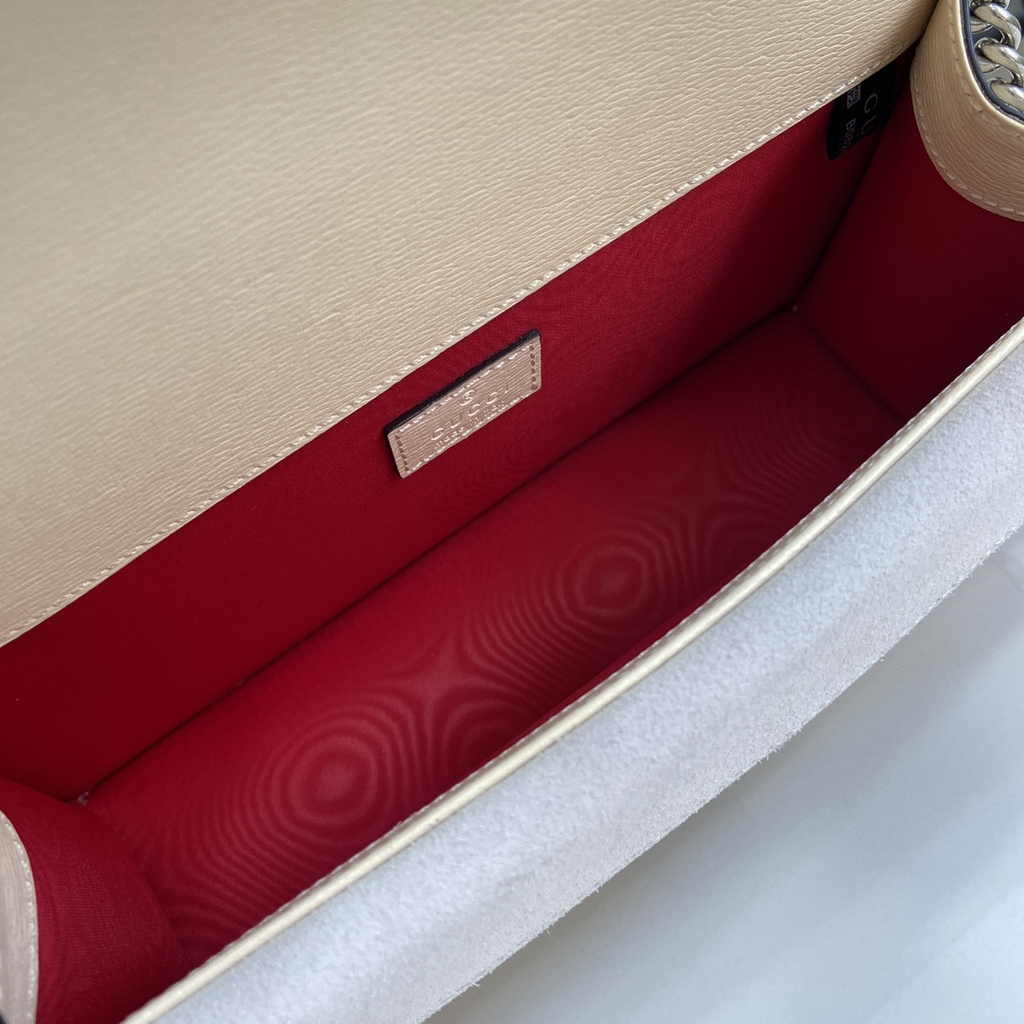 Gucci Dionysus GG small shoulder bag 499623 in beige leather
