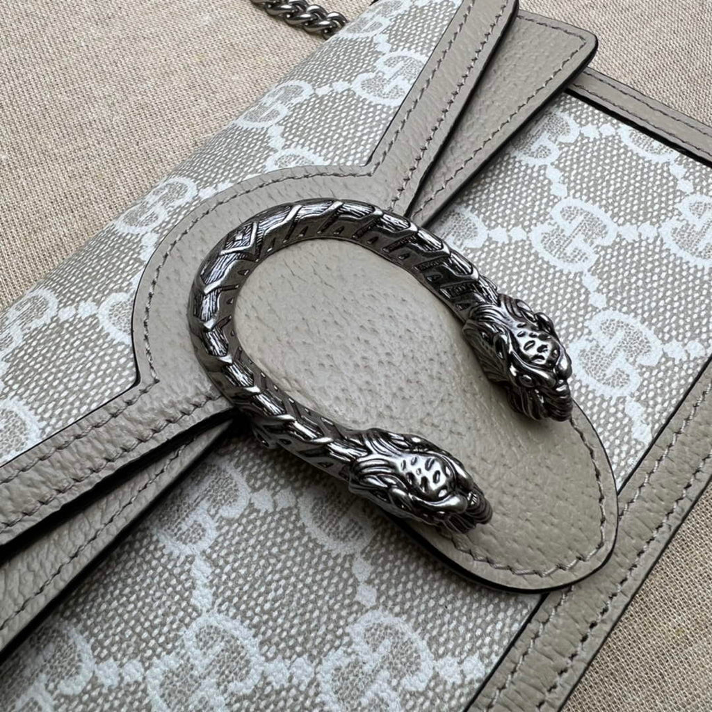 Gucci Dionysus Super Mini Bag 476432 Beige GG Supreme