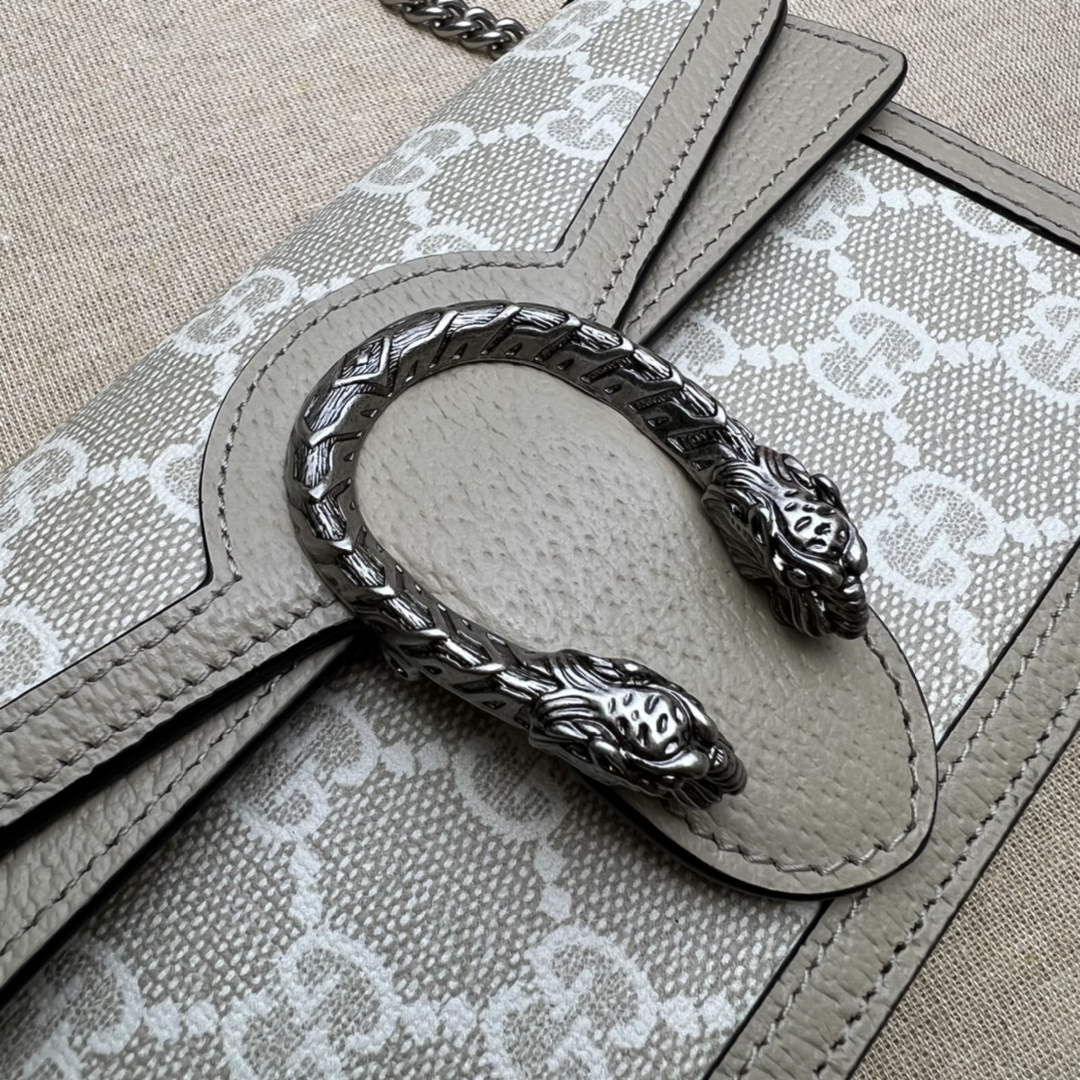 Gucci Dionysus Super Mini Bag 476432 Beige GG Supreme