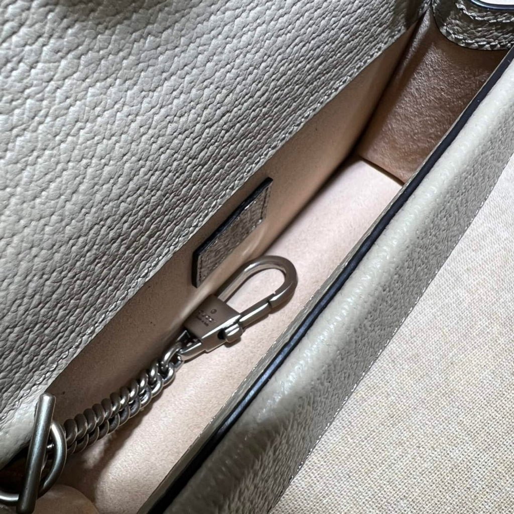 Gucci Dionysus Super Mini Bag 476432 Beige GG Supreme