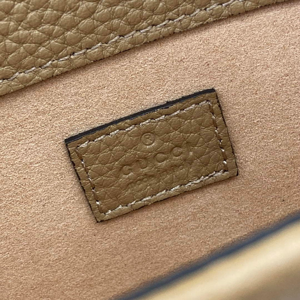 Gucci Dionysus Super Mini Bag 476432 Light Brown Leather