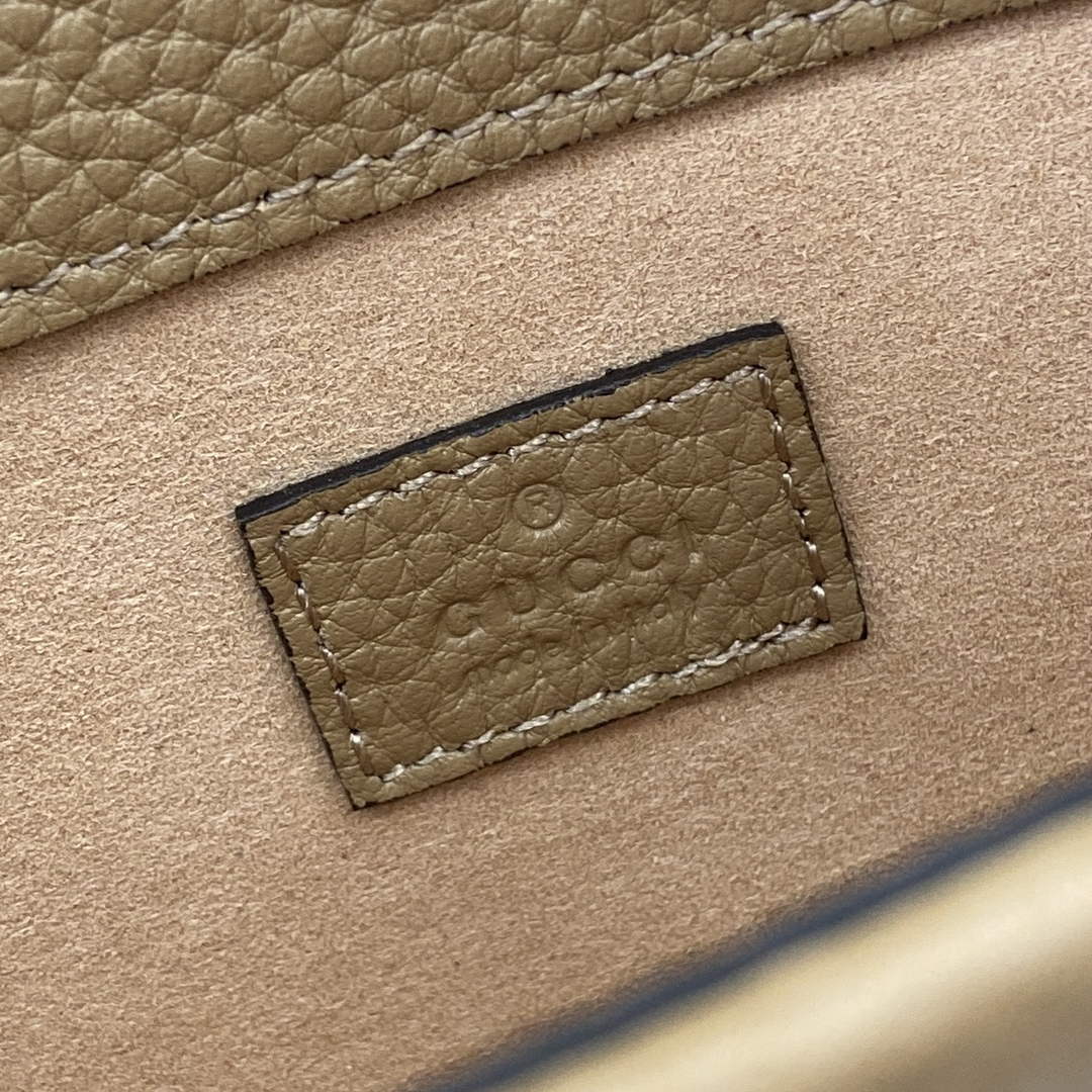Gucci Dionysus Super Mini Bag 476432 Light Brown Leather