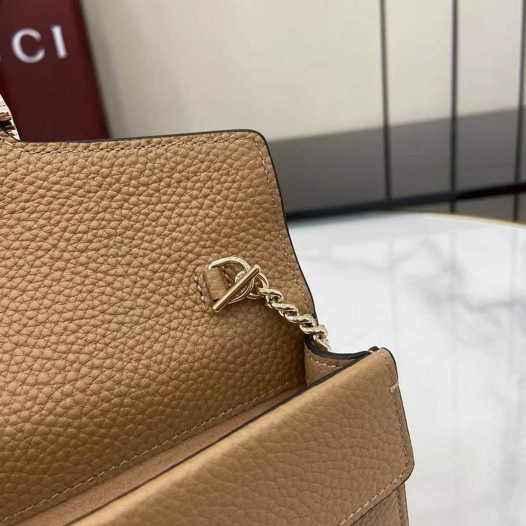 Gucci Dionysus Super Mini Bag 476432 Light Brown Leather