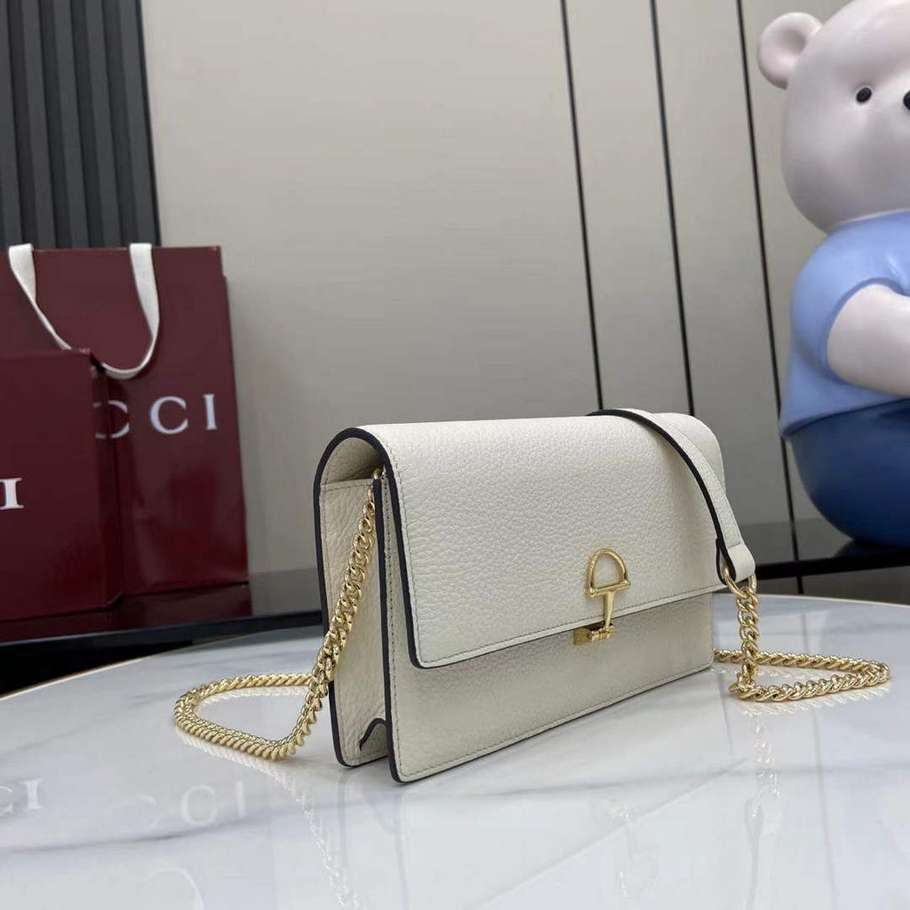 Gucci Dionysus wallet on chain ‎837373 in beige leather