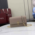 Gucci Dionysus wallet on chain ‎837373 in light pink leather