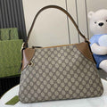 Gucci GG Emblem large shoulder bag ‎815217 in brown GG Monogram