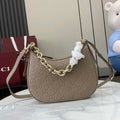 Gucci GG Emblem small shoulder bag 815409 in taupe GG leather