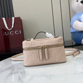 Gucci GG Emblem super mini bag 815949 in light pink leather