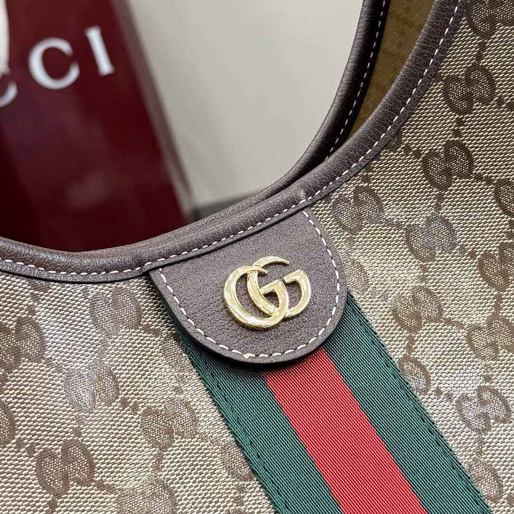 Gucci GG large tote brown canvas 853971