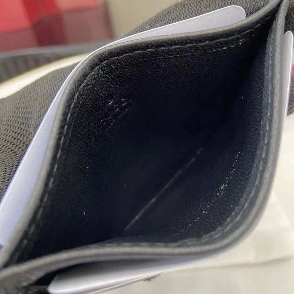 Gucci GG Marmont card case ‎443127 in black leather