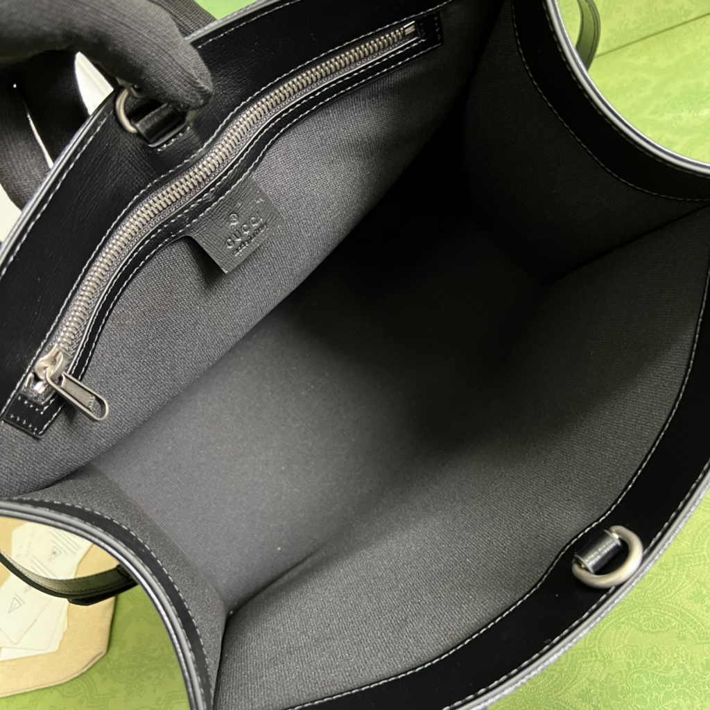 Gucci GG small tote bag ‎659983 in Black GG Supreme