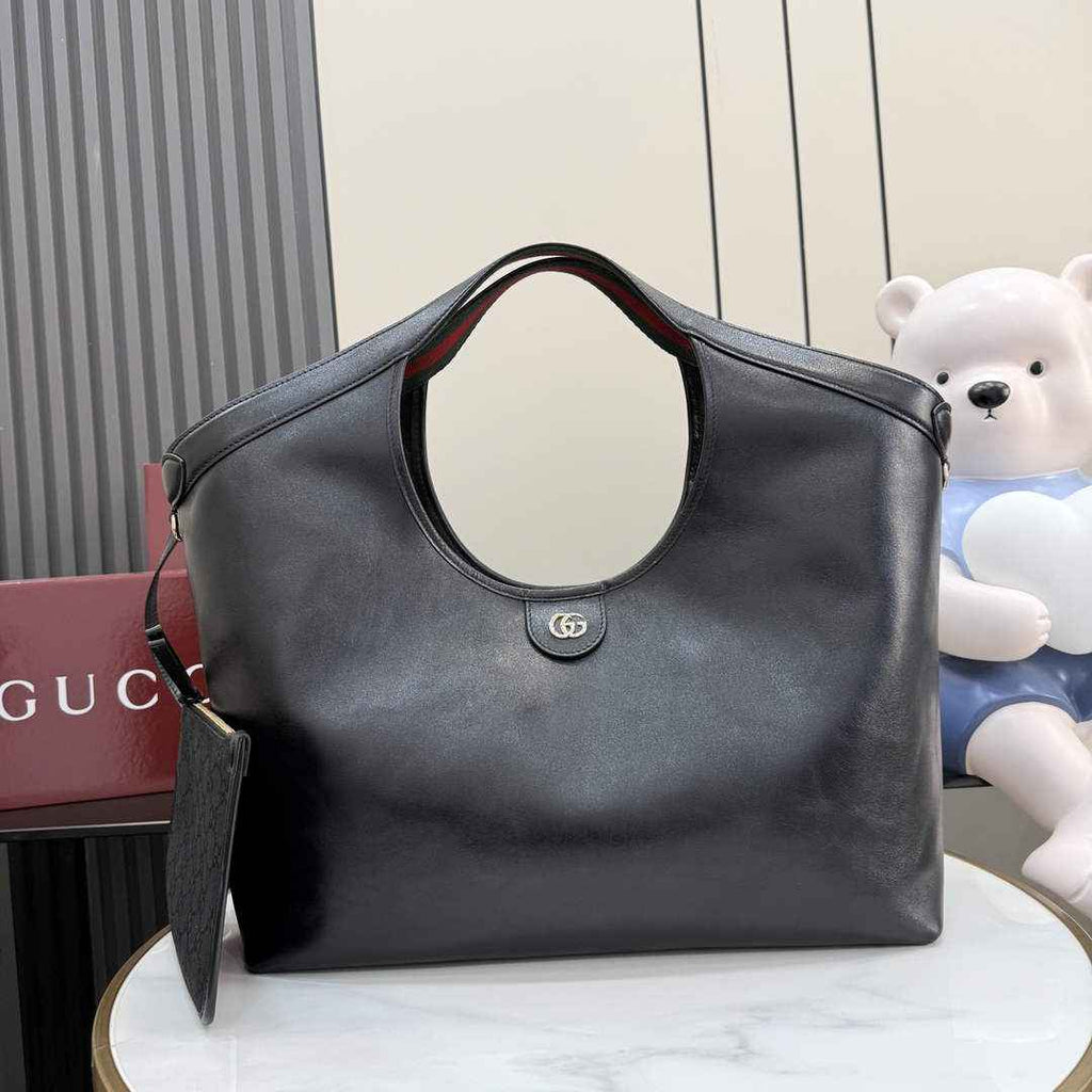 Gucci Giglio large tote bag 853971 black leather