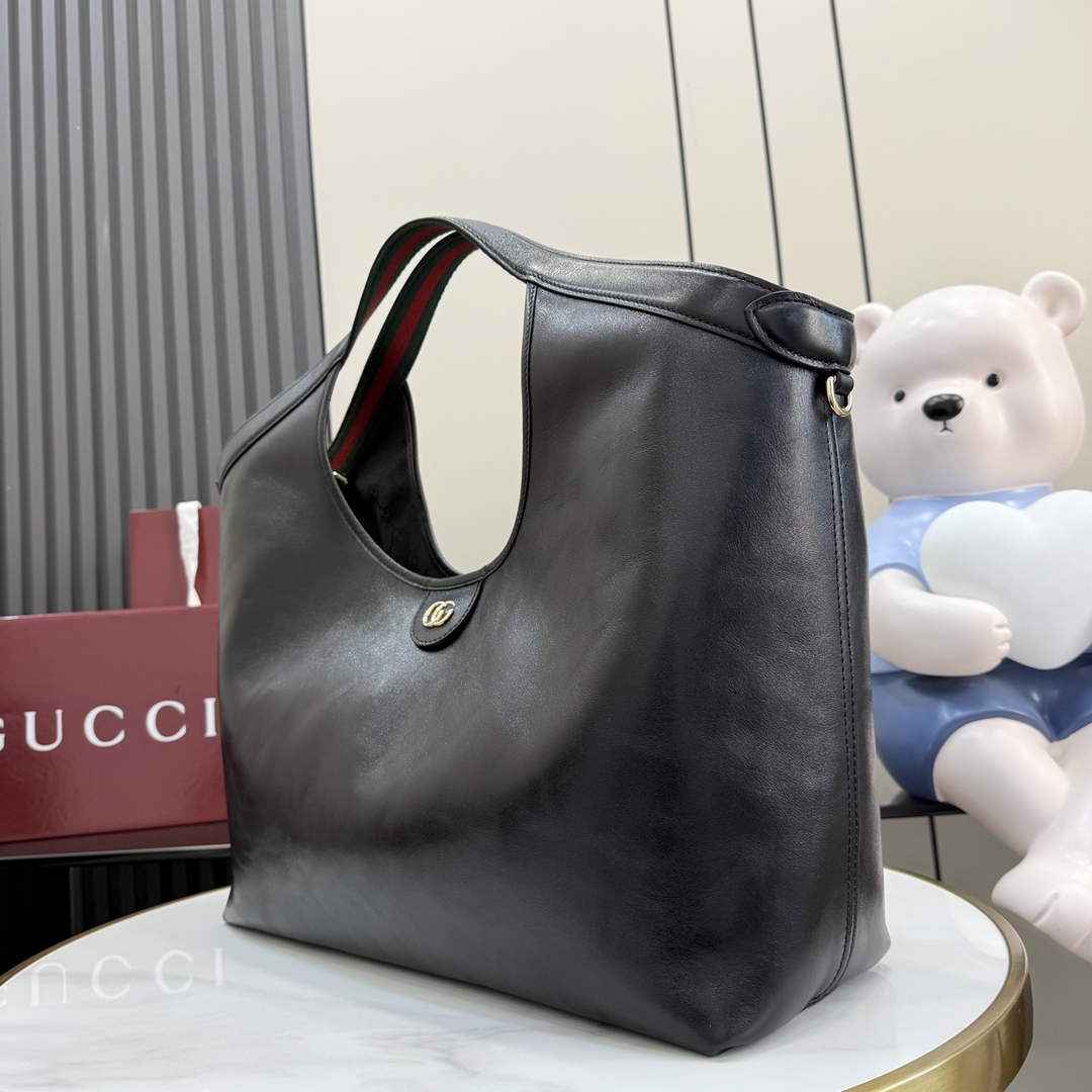 Gucci Giglio large tote bag 853971 black leather