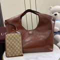 Gucci Giglio large tote bag 853971 brown leather